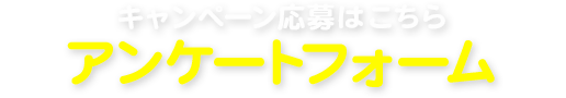 キャンペーン応募アンケートフォーム