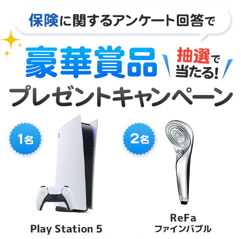 アンケート回答で豪華賞品が当たるキャンペーン